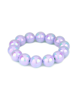 Lavender Ball Bracelet