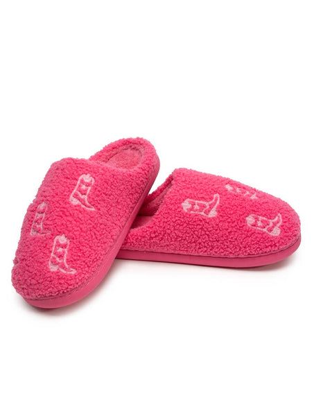 Pink Boots Slippers