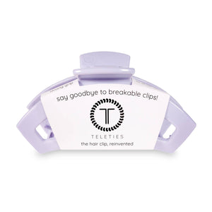 Lilac Teletiss Open Hair Clip - Large