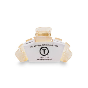 Almond Beige Classic Teletie Hair Clip - Tiny