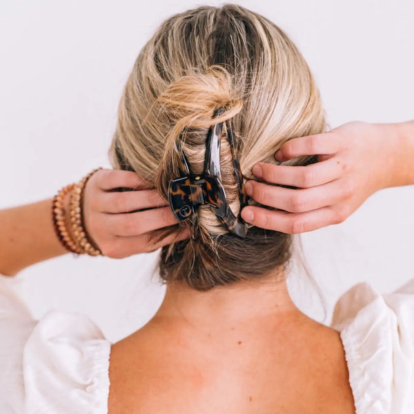 Tortoise Open Teletie Clip - Large