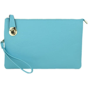 Ellie Turquoise Clutch/Crossbody