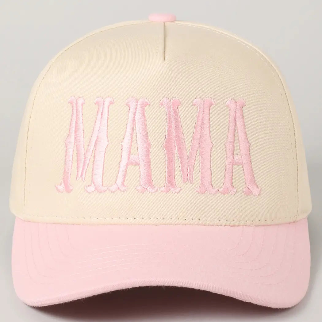 Mama Trucker Hat - Pink