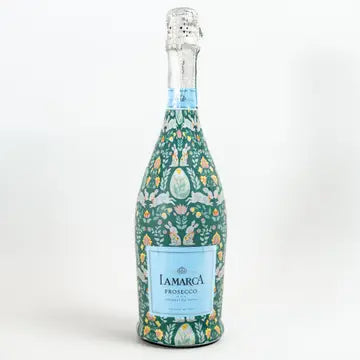 Spring Folk Bunnies Beau Bottle Wrap