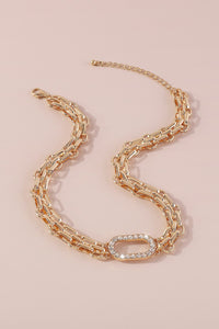 Gold Chunky Chain Necklace