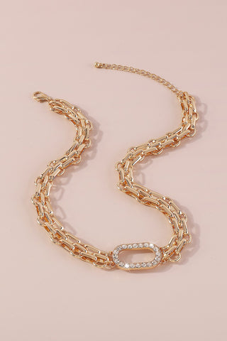 Gold Chunky Chain Necklace