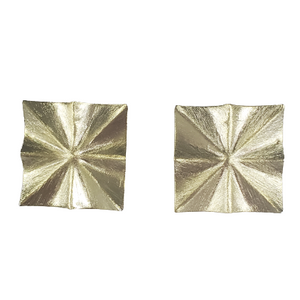 Gold Radiance Stud Earrings - Sheila Fajl