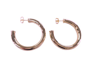 Sheila Fajl Chantal Hoops - Shiny Rose Gold