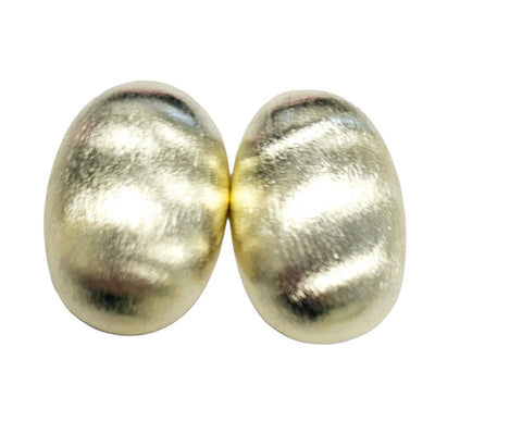 Sheila Fajl Coco Stud Earrings - Brushed Gold