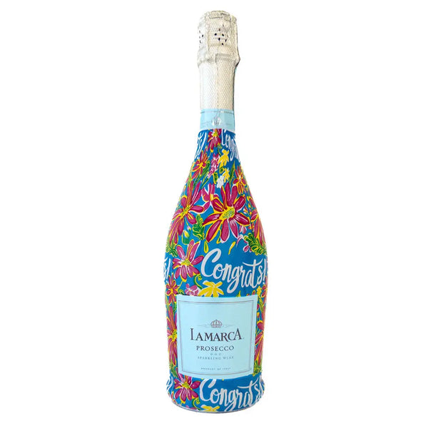 Preppy Congrats Beau Bottle Wrap