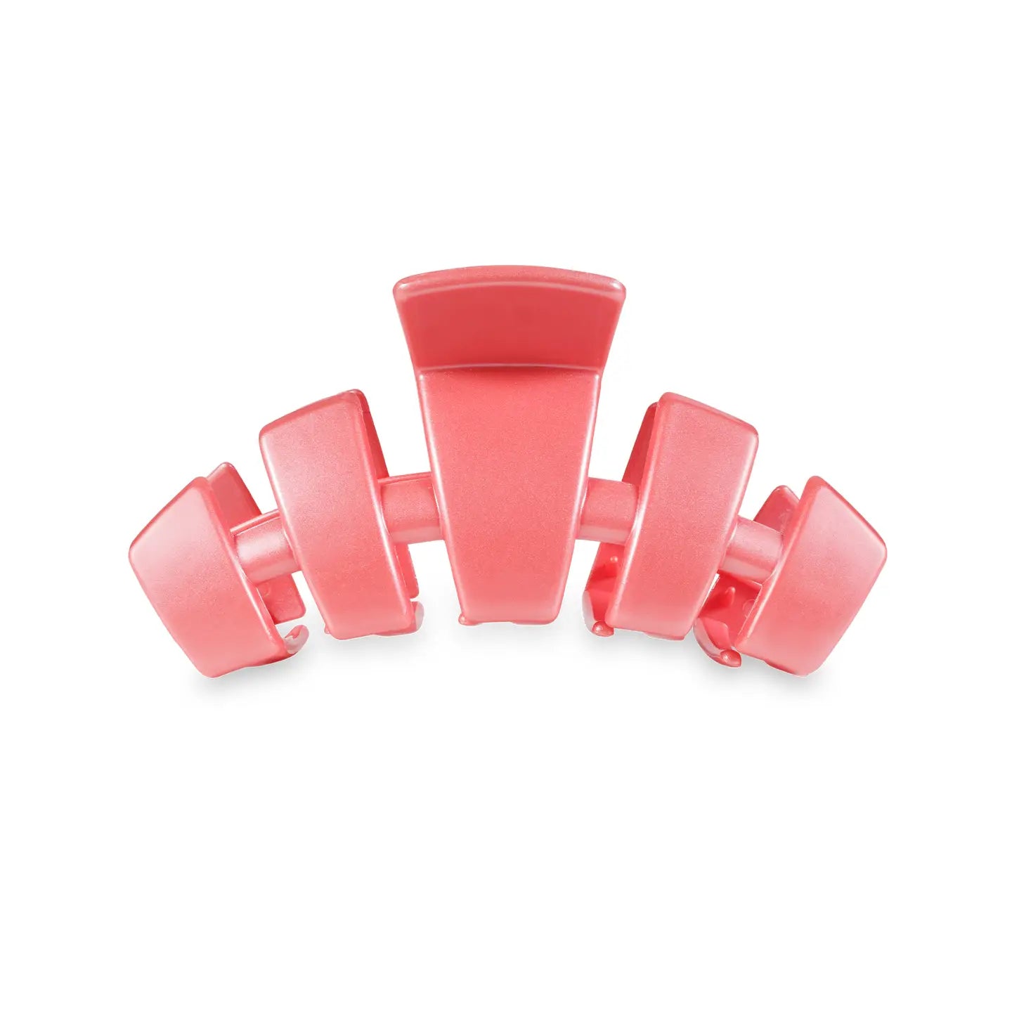 Calming Coral Classic Teletie Clip - Medium