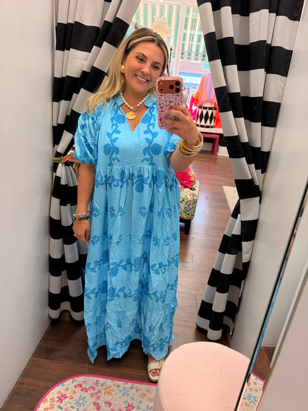 Go With The Flow Maxi Dress