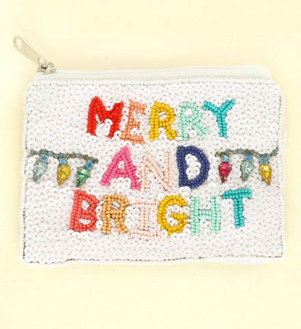 Merry And Bright Coin Purse