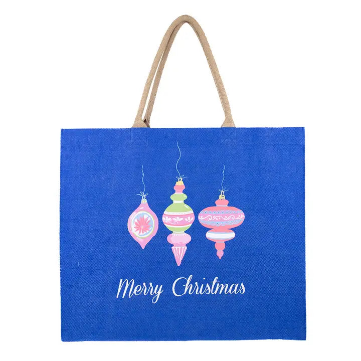 Whimsical Ornaments Merry Tote