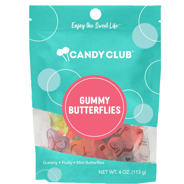 Gummy Butterflies Candy Bag