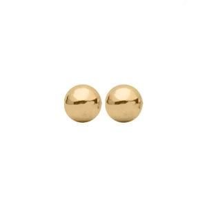 Lilou Sheila Fajl Stud Earrings - Shiny Champagne