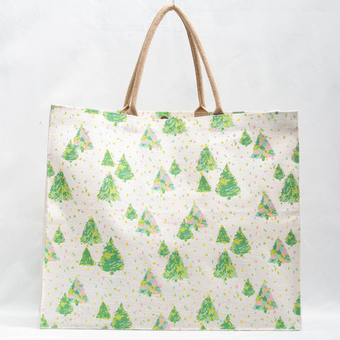 Festive Christmas Tree Carry All Tote