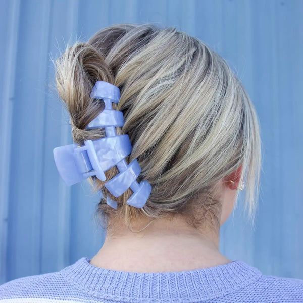 Blue Lagoon Classic Teleties Hair Clip - Large