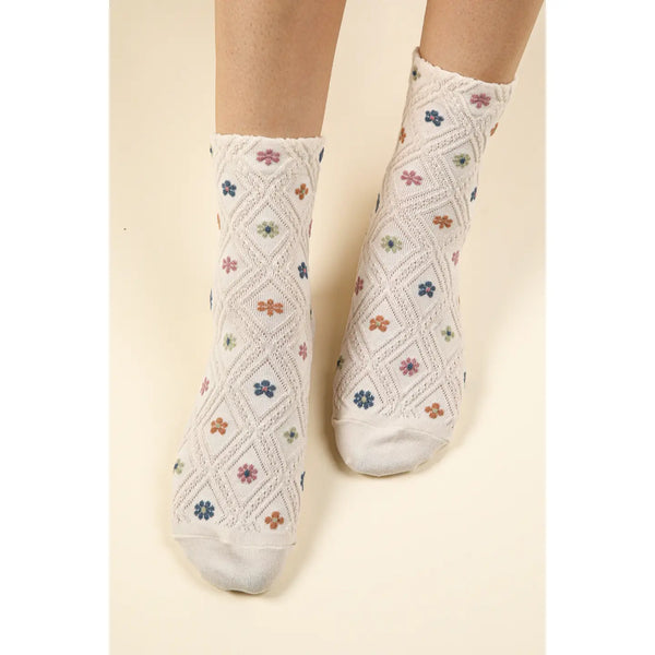 Floral Socks