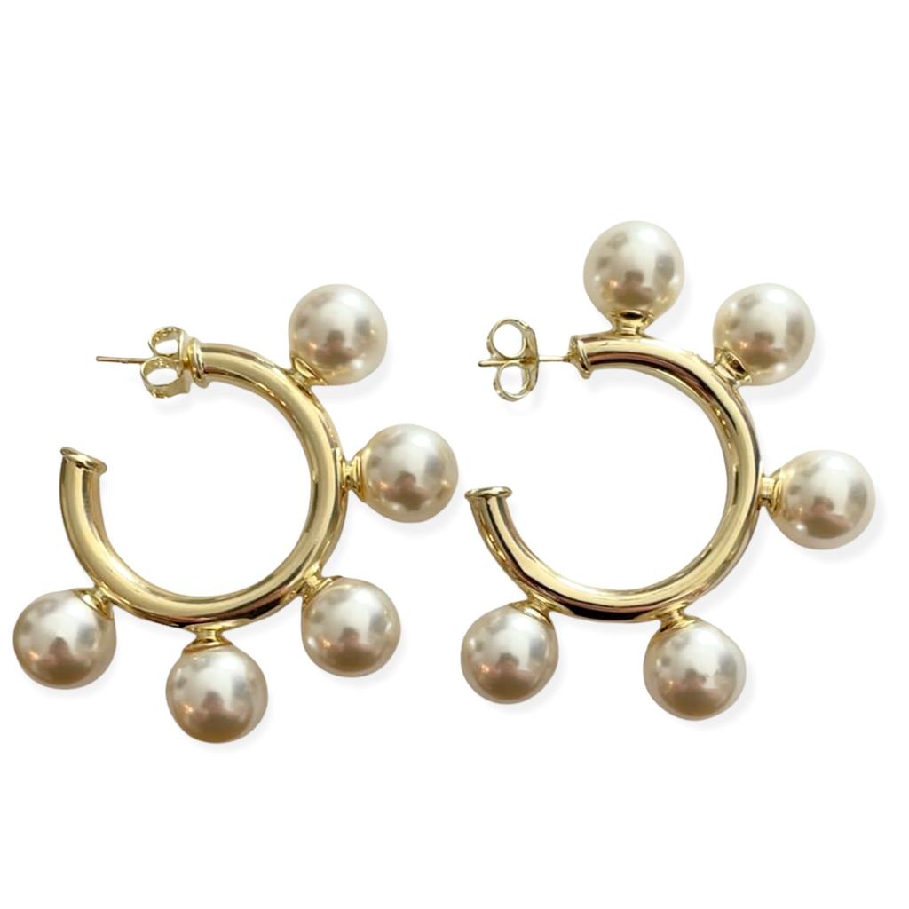 Gio Hoop Earrings - Sheila Fajl