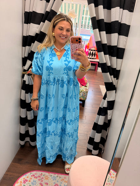 Go With The Flow Maxi Dress