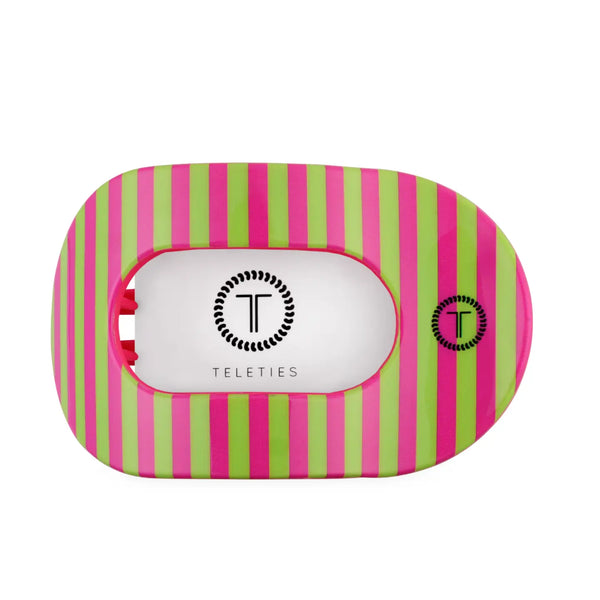 Summer Crush Round Flat Teletie Clip - Large