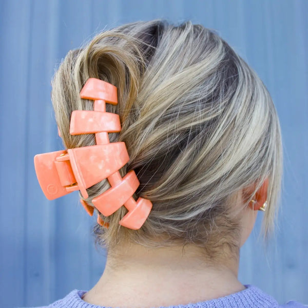 Dreamsicle Classic Teleties Hair Clip - Large