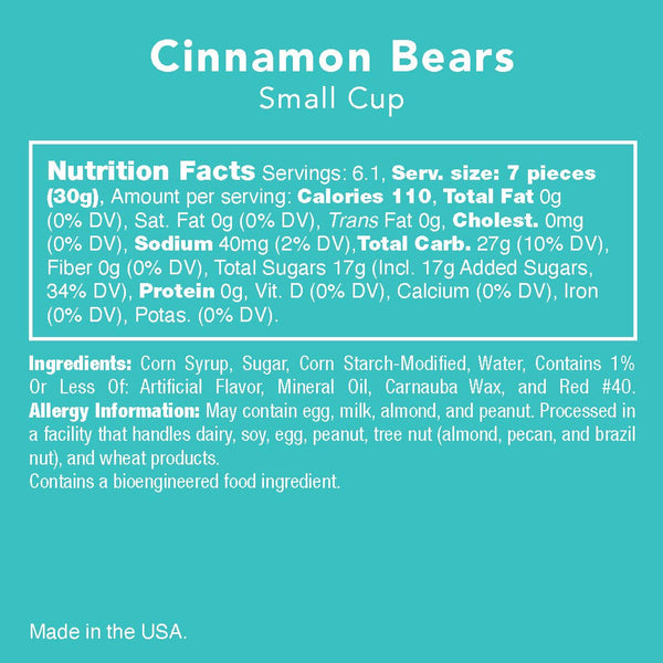 Cinnamon Bears Candies