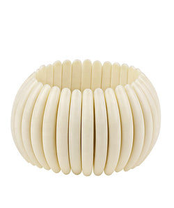 Ivory Stretch Bracelet