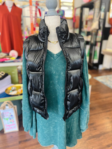 Make It Last Vest - Black