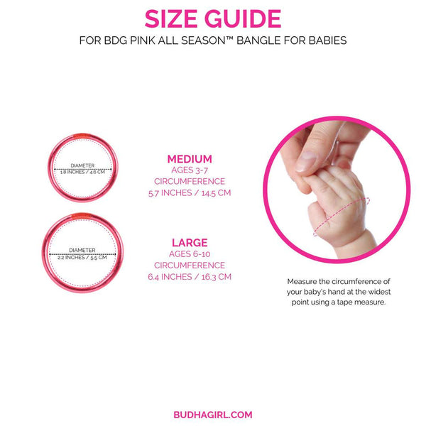 BDG Pink Baby BuDhaGirl Bangle
