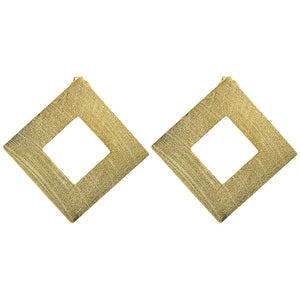 Sheila Fajl Seline Studs - Brushed Gold