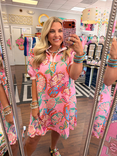 Being Creative Dress - Pink