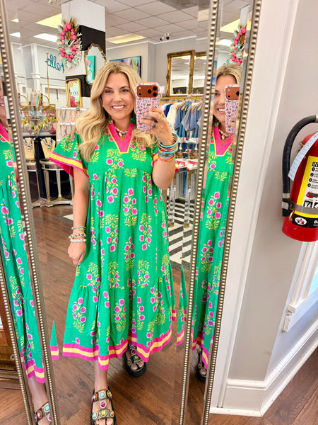 Bahamian Glow Midi Dress