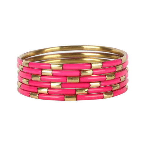 Pink Veda BuDhaGirl Bangles
