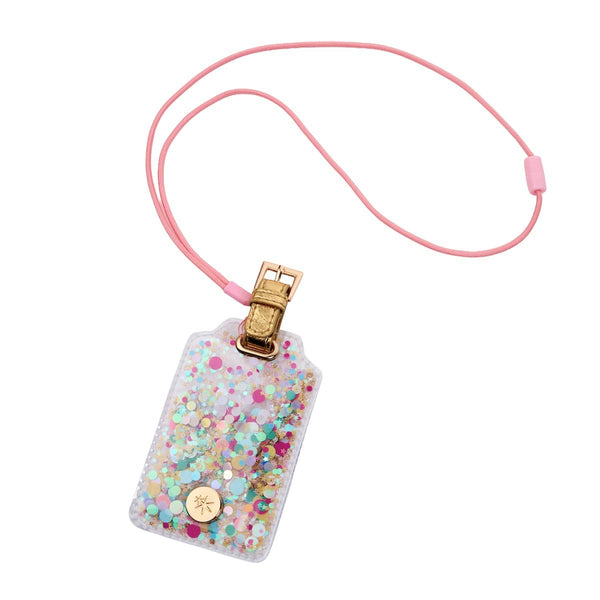 Confetti Lanyard And Luggage Tag