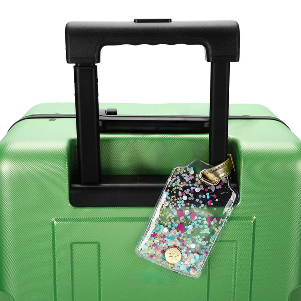 Confetti Lanyard And Luggage Tag