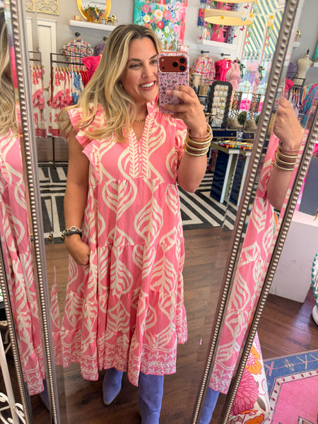 Come With Me Midi Dress