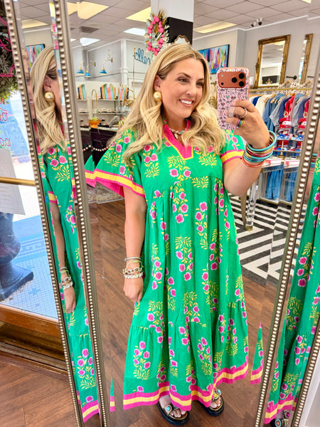 Bahamian Glow Midi Dress
