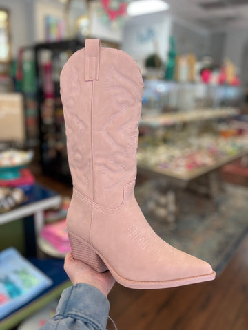 Blush Cowgirl Boots