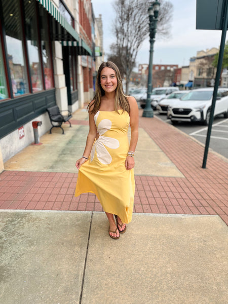 In The Fields Midi Dress