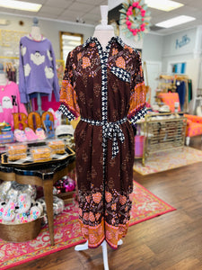 Fall Flair Midi Dress