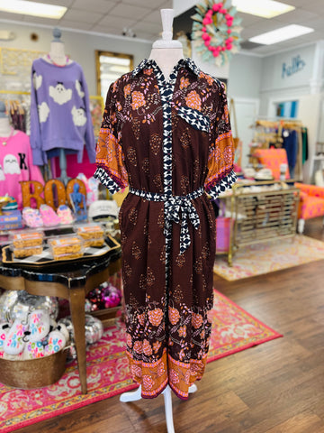 Fall Flair Midi Dress