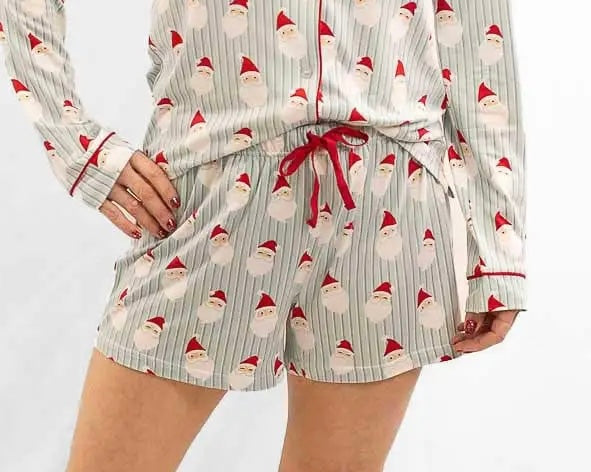 Jolly Santa Sleep Shorts