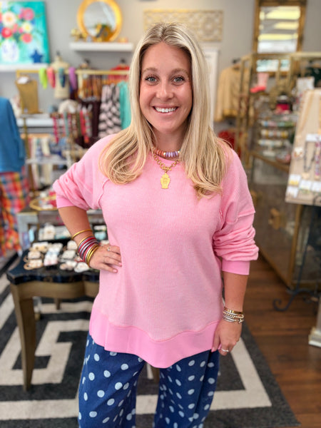 Came Prepared Top - Pink