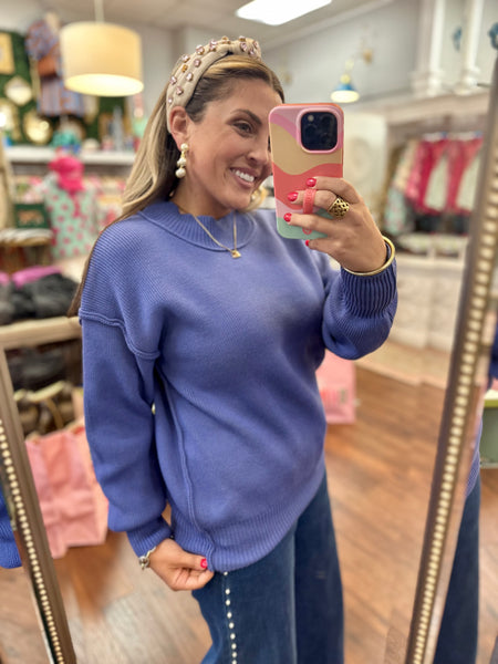 Come And Get It Sweater - Blue