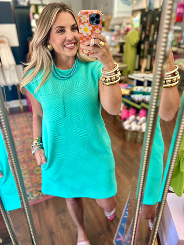 Kick Back Vibes Textured Dress