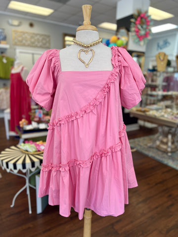 Flirty Flounce Dress