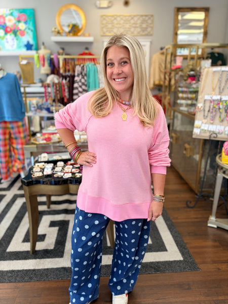 Came Prepared Top - Pink