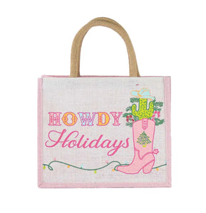 HOWDY HOLIDAYS Gift Tote